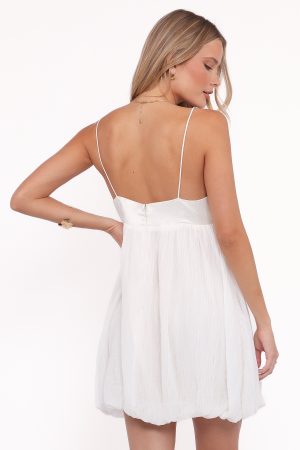Lorna Mini Dress – Ivory