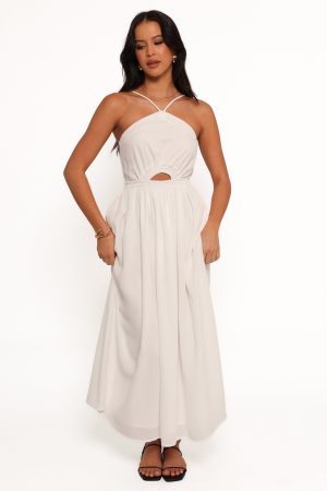 Madi Maxi Dress – White